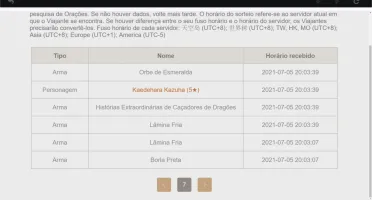 Conta AR 50, Eula - Kazuha - Jean - Harpa Celestial