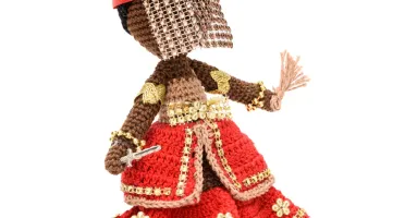 Iansã Grande Amigurumi Crochê