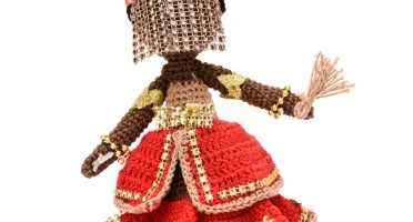 Iansã Grande Amigurumi Crochê