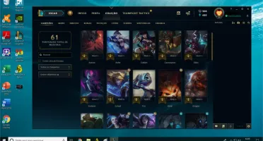 Vendo Conta LoL nível 30 Prata 3