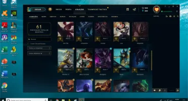 Vendo Conta LoL nível 30 Prata 3