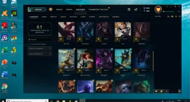 Vendo Conta LoL nível 30 Prata 3