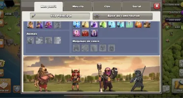 Clash of Clans Cv11 full ,A vila está ótima e barata