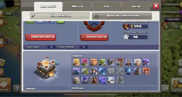 Clash of Clans Cv11 full ,A vila está ótima e barata