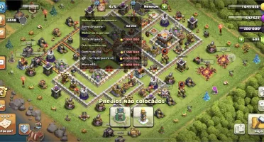 Clash of Clans Cv11 full ,A vila está ótima e barata