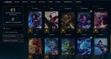 Conta League of Legends PROMOÇÃO