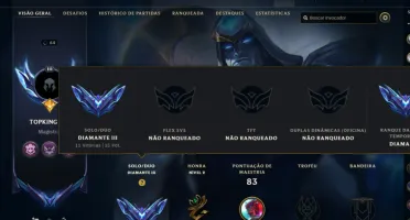Conta League of Legends PROMOÇÃO