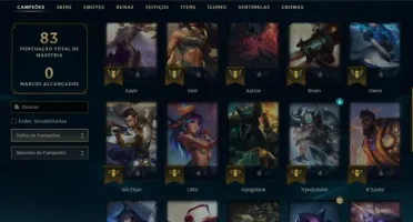 Conta League of Legends PROMOÇÃO