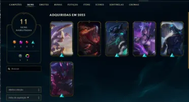 Conta League of Legends PROMOÇÃO
