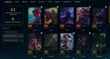 Conta League of Legends PROMOÇÃO