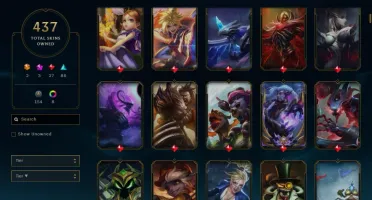 Conta Valorant e League