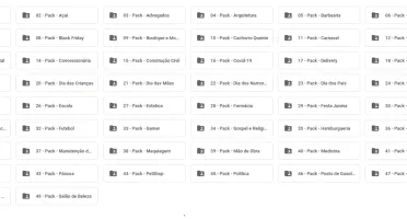 Pack de Imagens para Social Media