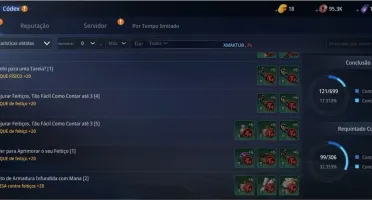 Conta Mir4 Maga LV 61 com 60K de poder Set Raro Tier 2 +5