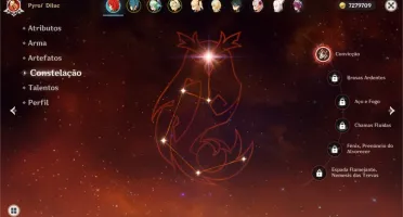 Genshin -> Diluc C1 + Xiao + Harpa Celestial + 47 Resinas