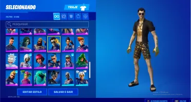 FORTNITE CAVALEIRO NEGRO + SALVE O MUNDO ANTIGO