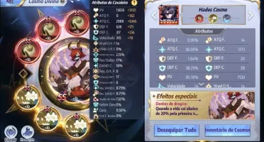 Conta Saint Seiya Awakening - Ikkanon (Server A-75)