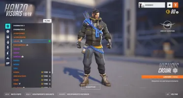 Conta de Overwatch 2