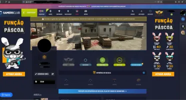 CONTAS DE CSGO UPADAS NA GAMERSCLUB (LVL 14+)
