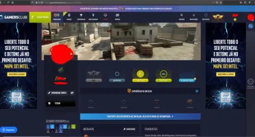 CONTAS DE CSGO UPADAS NA GAMERSCLUB (LVL 14+)