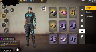 CONTA DE FREE FIRE LVL 55+SKINS