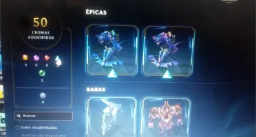 Conta lol lvl527