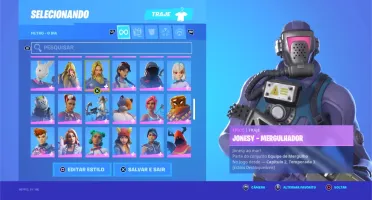 Conta de fortnite