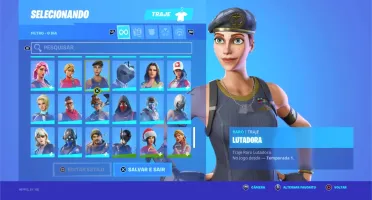 Conta de fortnite