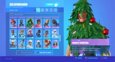 Conta de fortnite