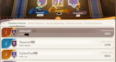 Conta AFK Journey server 151 vip 14 Top 1 arena, guild etc..