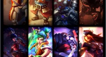 Conta LOL Prata 1 com borda de Platina