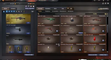 conta crossfire al major com barret Vip+vitoriosa+mns