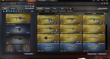 conta crossfire al major com barret Vip+vitoriosa+mns
