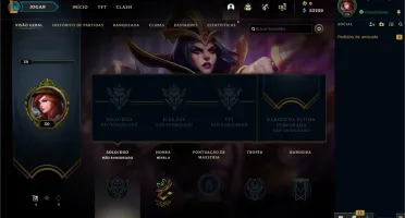 Conta Unranked Smurf LVL 30 LOL 40 a 50 mil Essências Azuis