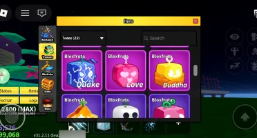 Conta Roblox blox fruits level Max