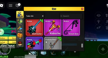 Conta Roblox blox fruits level Max