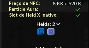 PXG Conta Nvl:276 Serv: Wind, Seavell,Pokes T1H, Coleçao Bag
