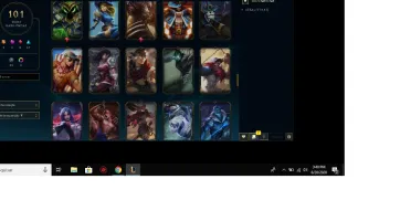 CONTA GOLD 3 LOL COM 101 SKINS E VARIOS ICONES