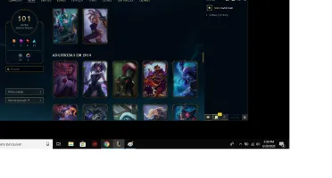 CONTA GOLD 3 LOL COM 101 SKINS E VARIOS ICONES