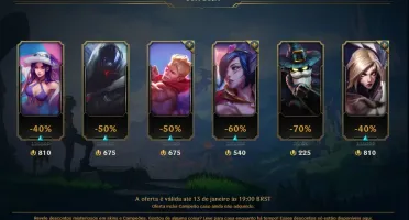 Conta League of Legends (ALL CHAMPIONS) *96 Skins*