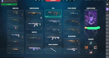 Conta Valorant ,Com Varias Skins,Competitivo Liberado