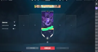 Conta Valorant ,Com Varias Skins,Competitivo Liberado