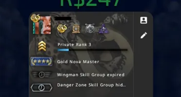 CS:GO PRIME | 4 MEDALHAS | OURO 4