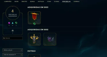 Conta Platina 4 | 60% Win - Lol (League Of Legends) Elomoon