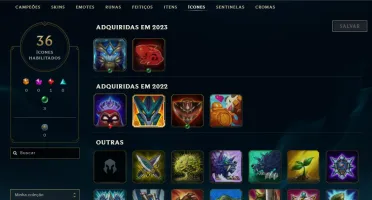 Conta Platina 4 | 60% Win - Lol (League Of Legends) Elomoon