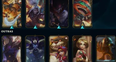 Conta league of legends, 106 skins, 46967 de essencia,antiga