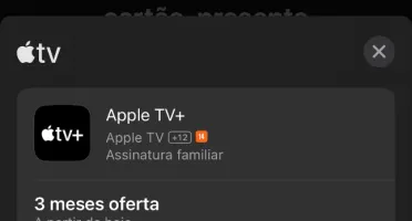 Apple TV 3 meses
