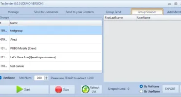 Telegram Bot TexSender Pro 2025 Premium Atualizado