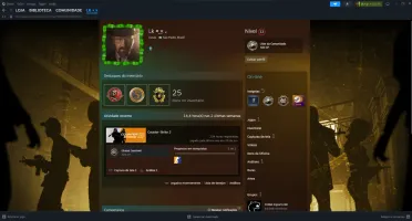 Conta Steam Prime CS2