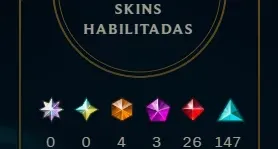 Conta Season 1 League of Legends