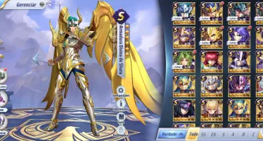 Conta Saint Seiya Awakening Servidor 131 sem vínculo